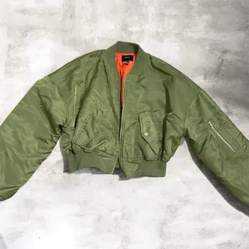 FOREVER 21 MA-1 자켓 L 사이즈 올리브 그린