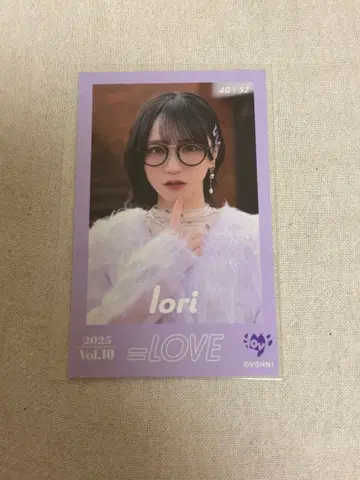 노구치 이오리 미니 포토 카드 =LOVE 이코라부