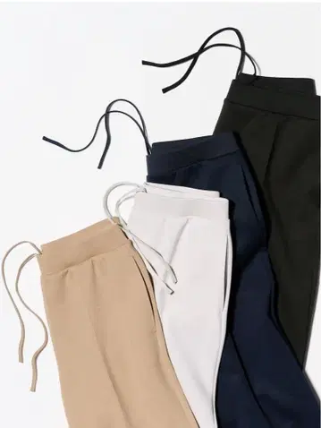 유니클로 드라이 스웨트 팬츠 기장 짧은 빅 사이즈 네이비 3XL