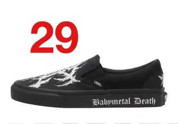 BABYMETAL x Vans Slip-On 'Black/White'