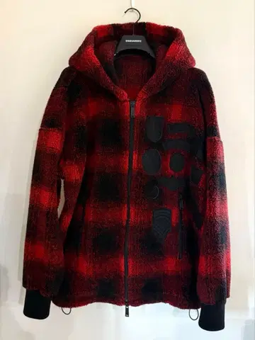 [ DSQUARED2 ] 디스퀘어드 플리스 자켓 S 새상품급