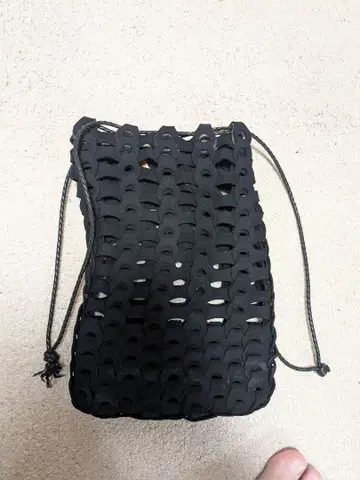 이르미초 아르칸타라 드로우 스트링 백 복조리