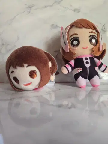 히로아카 오챠코짱 봉제 인형 체인 포함