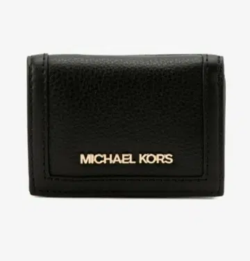MICHAEL KORS 블랙 3단 폴더형 지갑