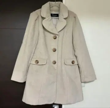 Riccimie NEW YORK 체스터 코트 아이보리 아우터