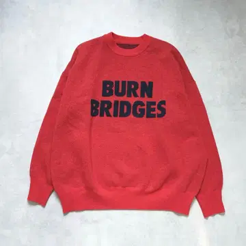 [ 하자품 ] Spick & Span 23AW 더블 자카드 로고 니트