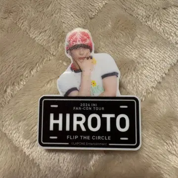 INI 니시 히로토 명찰 FTC 팬콘