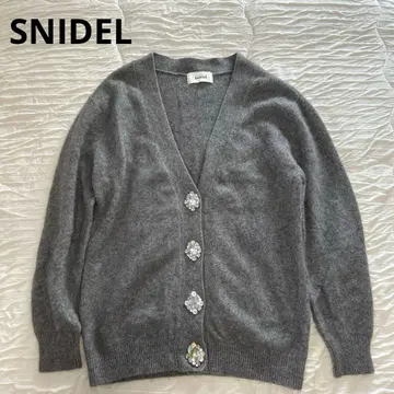 snidel 그레이 비쥬 가디건