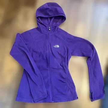 THE NORTH FACE 플리스 자켓 보라색