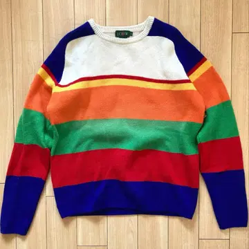 90s J.CREW 거인 택 니트 홍콩제 M