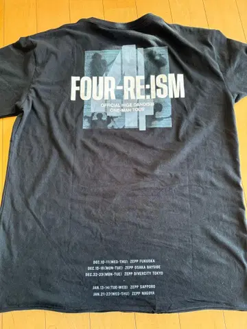 Officialdism FOUR-RE:ISM 티셔츠 XL
