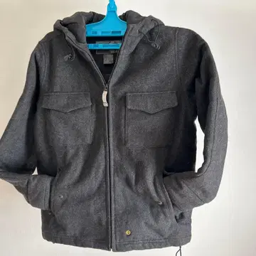 Planet Earth 후드 부착 자켓 다크 그레이