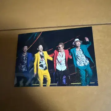 EXILE 의상전 시크릿 포토 카드