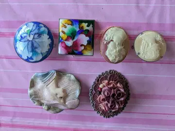 쇼와 레트로 브로치 여러 가지 묶음 판매