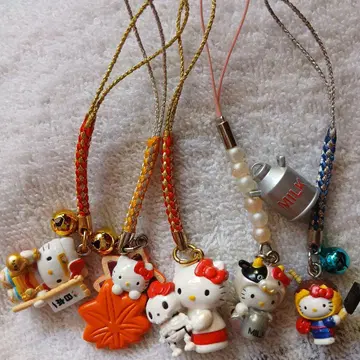 Sanrio 산리오 지역 한정 키링 키티 5개 세트