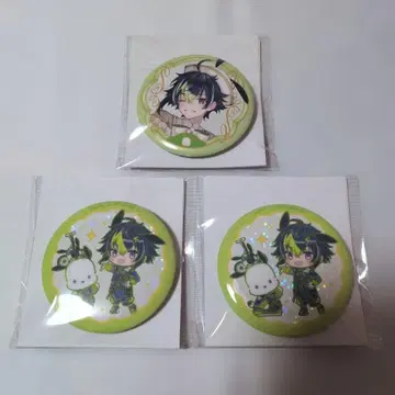 Dytica 산리오 콜라보 캔뱃지 이나미 라이 3종