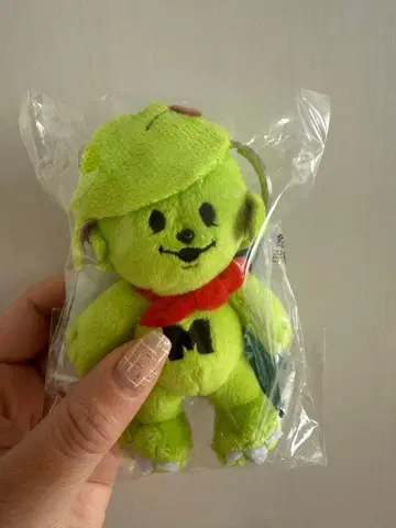 미세스 그린애플 메멜 키링 미사용 미개봉 새상품