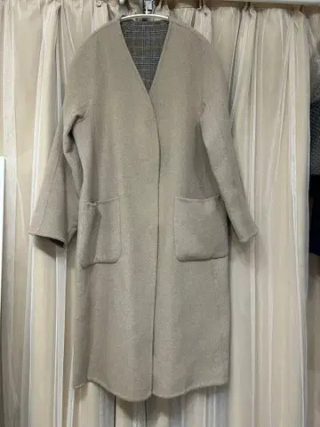 센스 오브 플레이스 롱 코트 리버서블