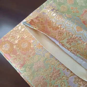 기모노 오비 본금박