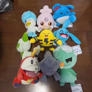 포켓몬 봉제 인형 9개 세트