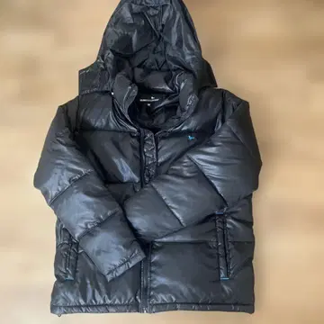 Modern Amusement 후드 부착 다운 자켓 M 블랙