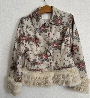 PINK HOUSE 장미 꽃무늬 고블랑 자켓 새상품급 레어템