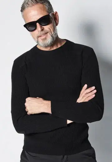 [ 새상품급 ] 1piu1uguale3 요시마사 호시바 컴뱃 니트/블랙5