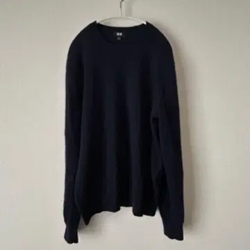 UNIQLO 캐시미어 100% 니트 네이비 S