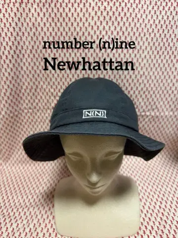 콜라보 넘버나인 뉴하탄 미야시타 버킷햇 버킷햇