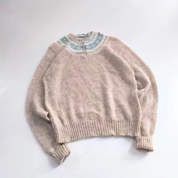 LLBean 페어아일 노르딕 셰틀랜드 울 니트 P30