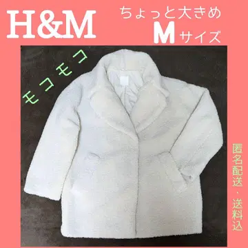 조금 빅 사이즈 M 사이즈 [ H&M ] 보아 자켓