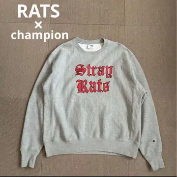 챔피온 RATS 별주 맨투맨 XXL 스트레이라츠 오하이오 로고