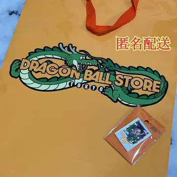 드래곤볼 스토어 도쿄 핀 배지 손오공 쇼핑백 포함!