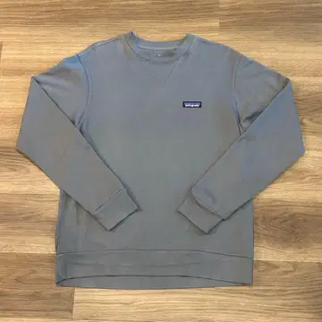 파타고니아 맨투맨 그레이 리제너레이티브 오가닉 코튼 S 사이즈