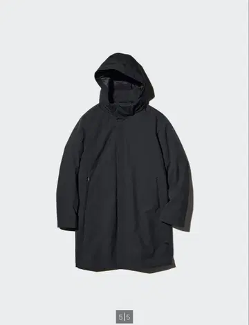 유니클로 하이브리드 다운 코트 남성용 L 사이즈 미사용