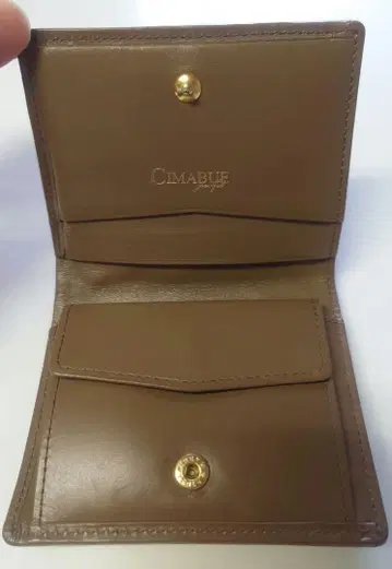 CIMABUE(치마부에) 크리스펠 카프 미니 월렛 오크