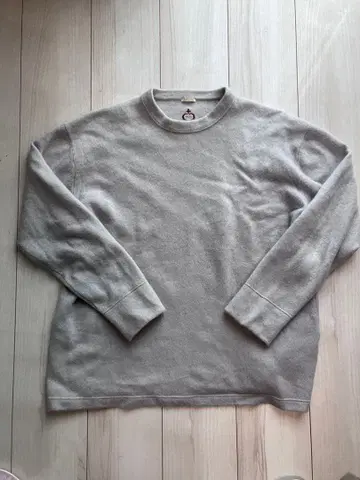 SIDE SLOPE 캐시미어 100% 니트