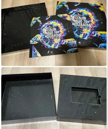 미세스 젠진 최초 한정 BOX의 빈 박스와 스퀘어 사진집