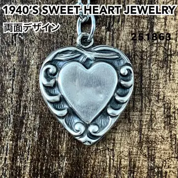 스위트하트 주얼리 WAVE 파 실버 빈티지 목걸이 NAVY