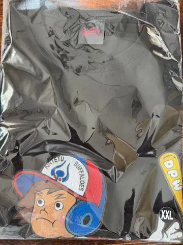 DPW 긴테츠 버팔로즈 캐릭터 T셔츠 XXL 블랙