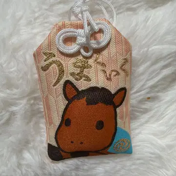 칸다묘진 부적 말 디자인 아카리 미사용 새상품