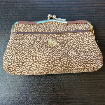 국화 문양 가마구치 지갑 황궁