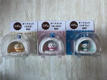 치이카와 에니마이 복권 F상 오너먼트 3종