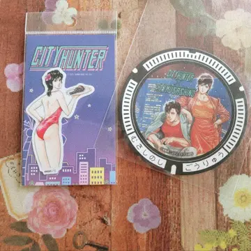 마키무라 카오리 호조 츠카사전 클리어 스티커 묘지의 화랑 시티 헌터