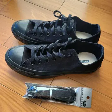 Converse 블랙 로우컷 스니커즈