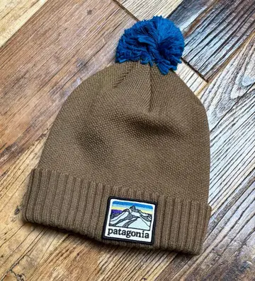 파타고니아 patagonia 니트 모자 폼폼 포함