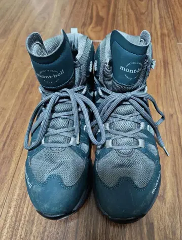 mont-bell 몽벨 아웃도어 신발 하이컷 그레이 24.0cm