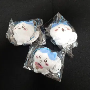 치이카와 (먼작귀) 핸디 봉제 인형 마스코트 3개 세트 1