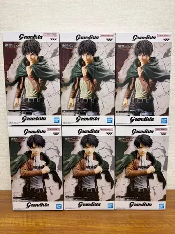 진격의 거인 Grandista 리바이, 엘렌 6체 세트