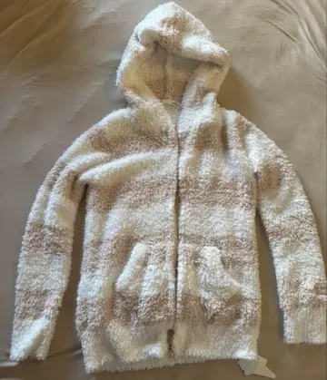 gelato pique 후드 부착 룸웨어 F 사이즈 화이트 베이지